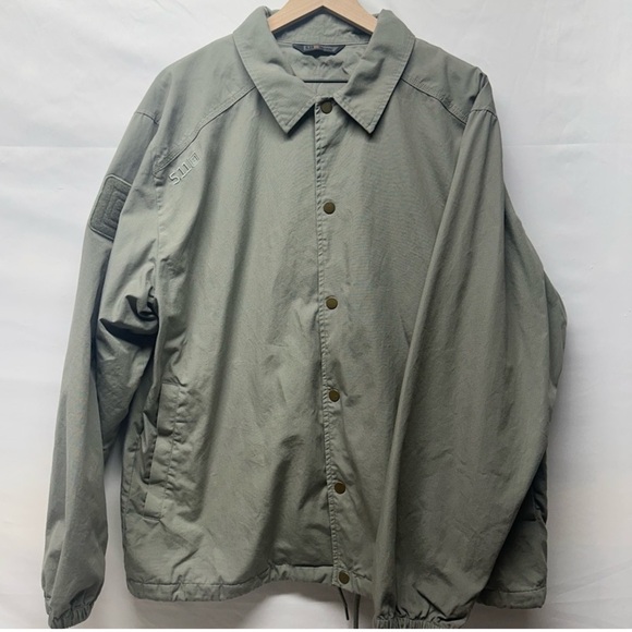 5.11 Tactical Other - 5.11 Tactical Men's Coach Jacket Lightweight Windbreaker
- XL